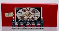 LITTLE LEAD SOLDIERS, Phoenix -ROYAL NAVY MARCHING- BOXED ( 6 )-30MM  