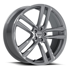 18 Vision 475 Clutch Hyper Silver 18x8.5 Wheel 5x4.5 5x114.3 32mm Street Rim