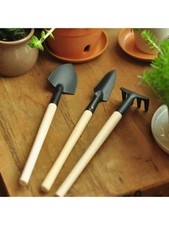 TRIXES Mini Gardening Tools Includes Pot Rake Trowel And Shovel NEW Mini x3 Set