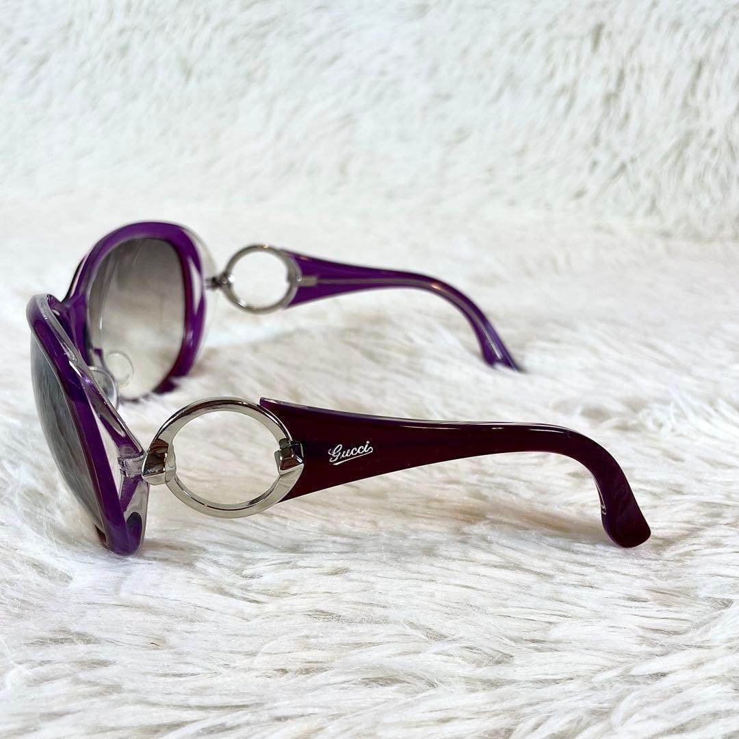 GUCCI Sunglasses GG3030 Brown Lens Purple Frame thumbnail 6