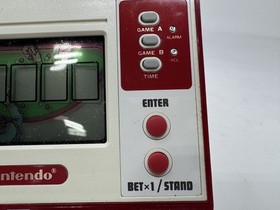 Vtg. Nintendo Game & Watch 1985 Black Jack Multi Screen game *untested* (H-3)