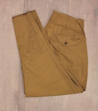 Men's VTG 1940s Khaki Cotton Boy Scout Breeches / Uniform Pants Sz 28x25 40s