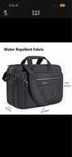17  Laptop Briefcase Messenger Bag Business Travel Case Padded Shoulder Strap