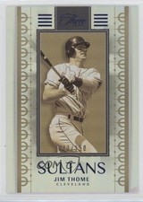 2022 Panini Three and Two Sultans 73/150 Jim Thome #S-4 HOF 8sr