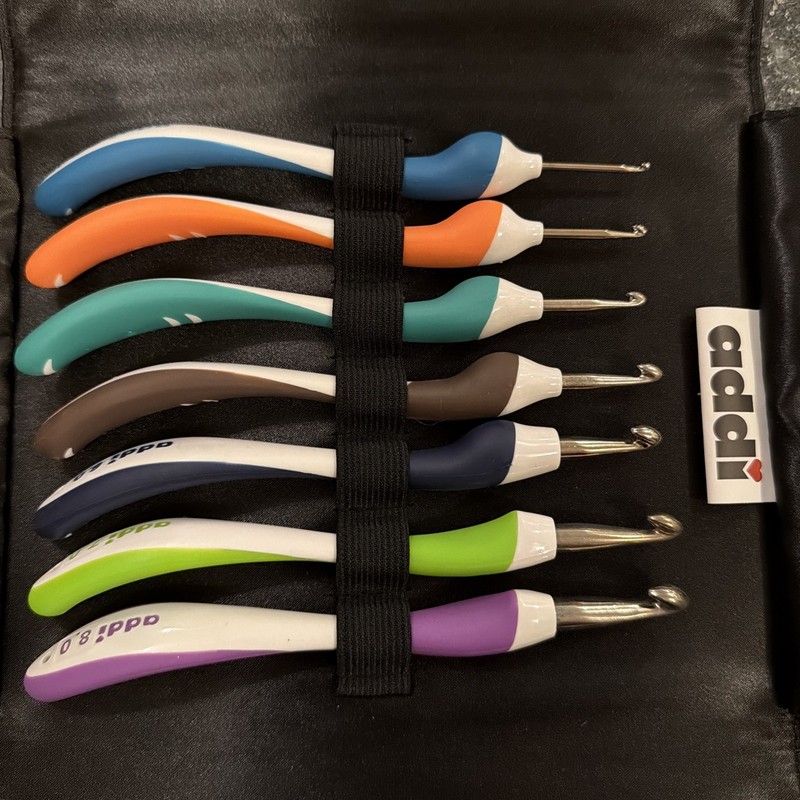 Ergonomic Addi Swings Crochet Hook Set