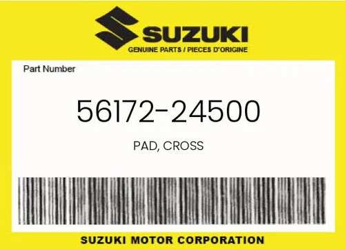 PAD, CROSS *{MODEL H/J/P/R/S}*