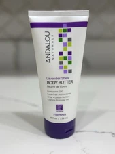 Andalou Naturals Lavender Shea Firming Body Butter, 8 fl Ounce