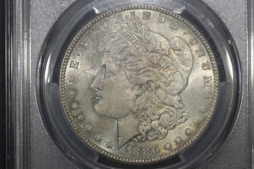 1886 Morgan Dollar, PCGS MS-64