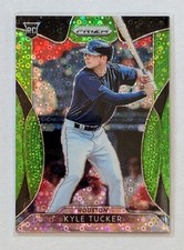 2019 Panini Prizm Tier II Kyle Tucker Lime Green Donut Circle Prizm /199 RC #141