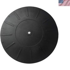 7 Inch Turntable Platter Mat - Rubber Silicone Pad for Superior Sound Isolation