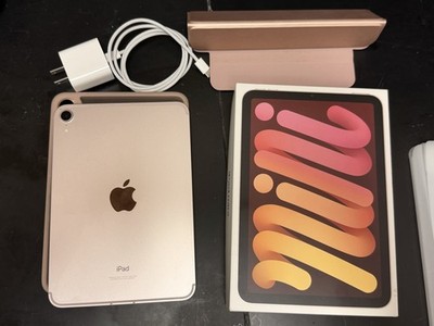 Apple iPad Mini 6th Generation A2568 256GB Wi-Fi Cellular 8.3'' Pink