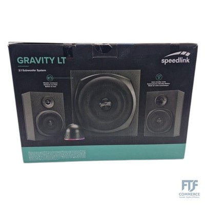 Speedlink Gravity LT PC Lautsprecher 2.1 Soundsystem Bluetooth - mit Subwoofer a