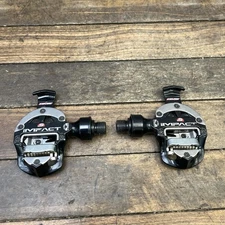 Time Impact S Direct Drive Clipless Road Bike Pedals Pair 9/16 Black 340g