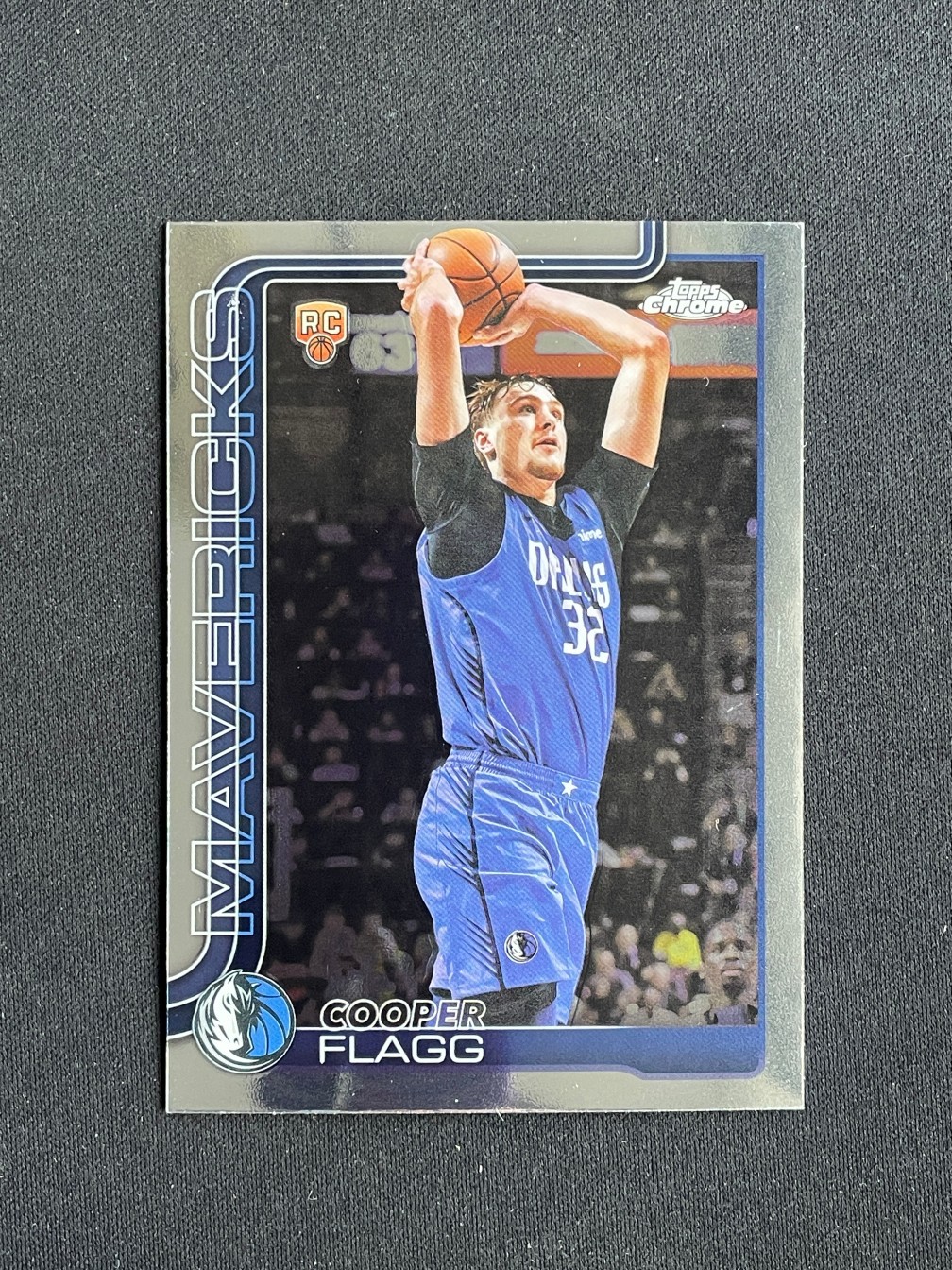 Cooper Flagg 2025-26 Topps Chrome Basketball Base RC #251 -KT1