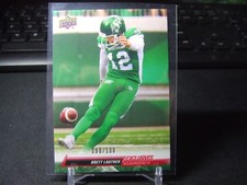2023 Upper Deck CFL #3 Ultra Exclusive 90/100 Brett Lauther Roughriders