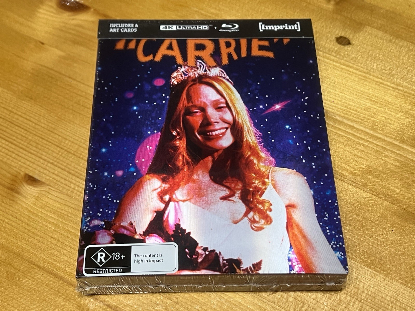 Carrie (1976) 4K UHD Blu-ray Limited Edition Imprint Collection Exclusive