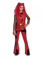 new Girl's sz M 7-8y Disney's Descendants 4: Rise of Red Halloween Costume