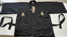 Two Kimono Style Robes One Made In Japan Made Of Rayon Black Robe Polyester