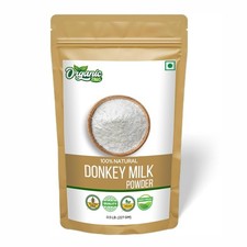 Organic Zing Donkey Milk Powder | Pure & Natural | Food Grade | 227g–5000g.