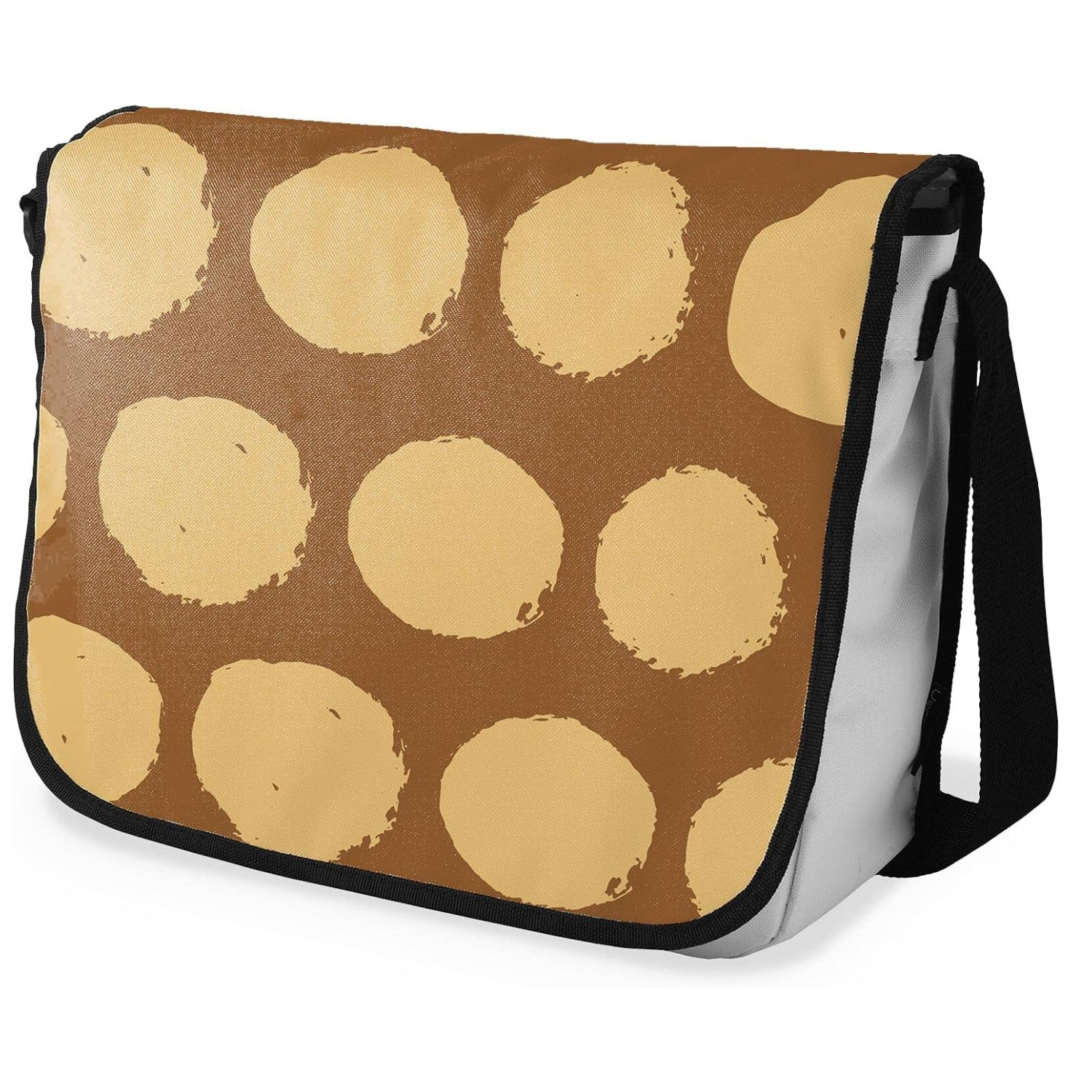 Ботанический сад с принтом в горошек в Браунем-Хинтергрунде