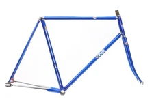 Cinelli Supercorsa PISTA TRACK Frameset 57.5cm China Blue Columbus SLX NEW NOS