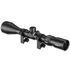 PINTY 3-9x40 Rifle Scope Crosshair Reticle Tactical Scope Multicoated Blue Lens