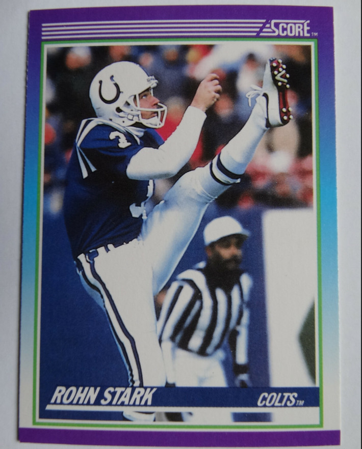 1990 Score #181 Rohn Stark Indianapolis Colts Football Trading Card