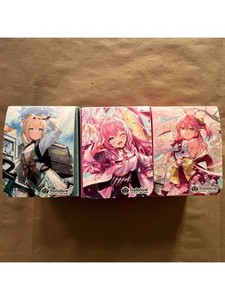 Hololive OCG Deck Case Bundle Miko Koyori Iroha Official Japanese 3pc