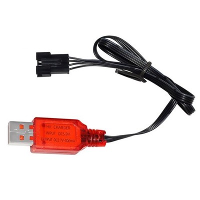 Fast Charging USB Cable for 7.4V Lithium Batteries with Protective SM4P