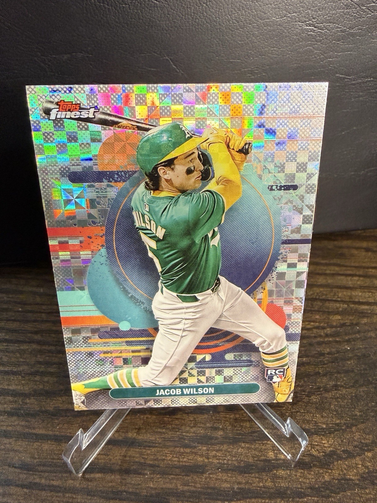 2025 Topps Finest - Uncommon Jacob Wilson #109 Refractor (RC) Rookie Card