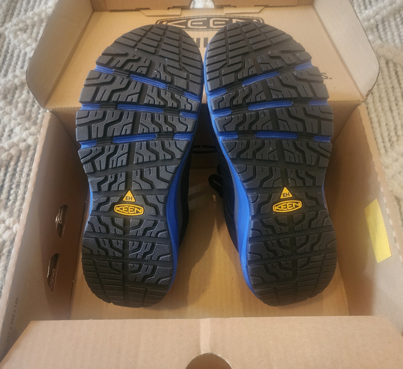 Scarpa da lavoro industriale KEEN Utility donna Vista Energy punta composita TAGLIA 5 5W