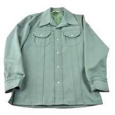Vintage 1970s Levi's Panatela Tops Western Style Pearl Snap Button Up Shirt Made