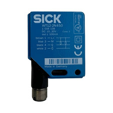 SICK WT12-2N450 PLC PHOTOELECTRIC PROXIMITY SWITCH NPN 4-PIN SENSOR