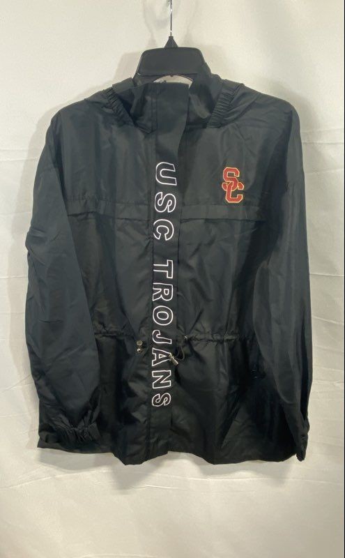 WEAR by Erin Andrews USC Trojans Women's Black Windbreaker Jacket Sz M NWT