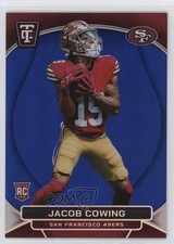 2024 Panini Totally Certified Rookies Mirror Platinum Blue /149 Jacob Cowing 2l4