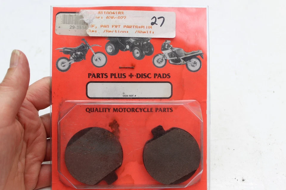 1979-1982 KAWASAKI KZ1300A FRONT BRAKE CALIPER FRICTION PADA (ASB207)  - Изображение 3 из 3