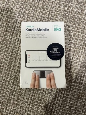 AliveCor KardiaMobile Personal EKG Monitor 1-Lead NEW Factory Sealed