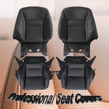 For 2013-2017 Honda Accord Both Side Top Bottom Seat Cover Black Perforated For 2013-2017 Honda Accord Both Side Top Bottom Seat Cover Black Perforated