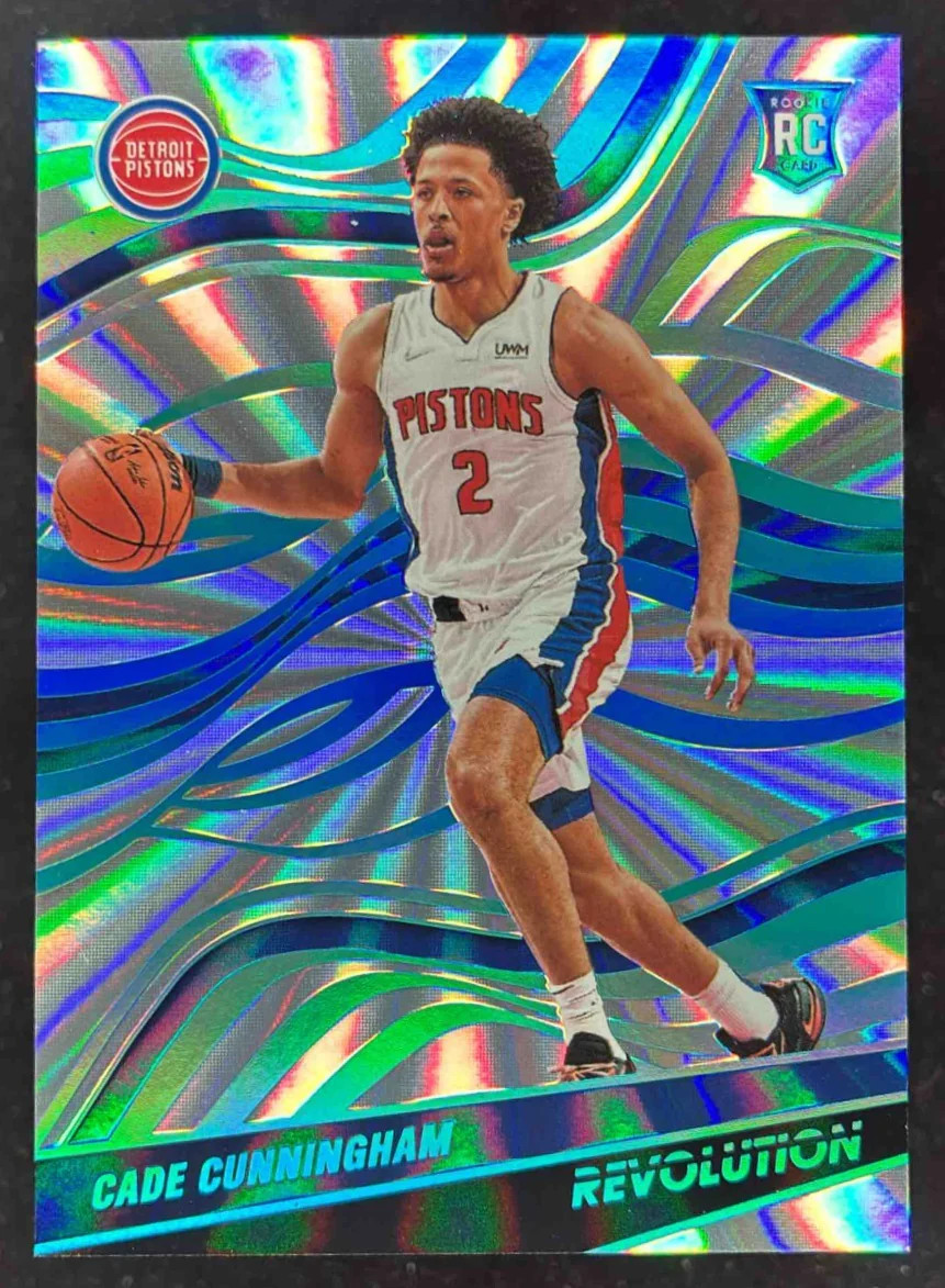 2021-22 Panini Revolution Sunburst #120 Cade Cunningham RC /60