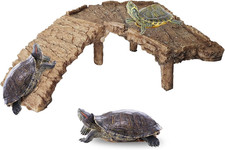 Turtle Basking Platform, Tortoise Floating Dock Reptiles Habitat Climbing Ram...