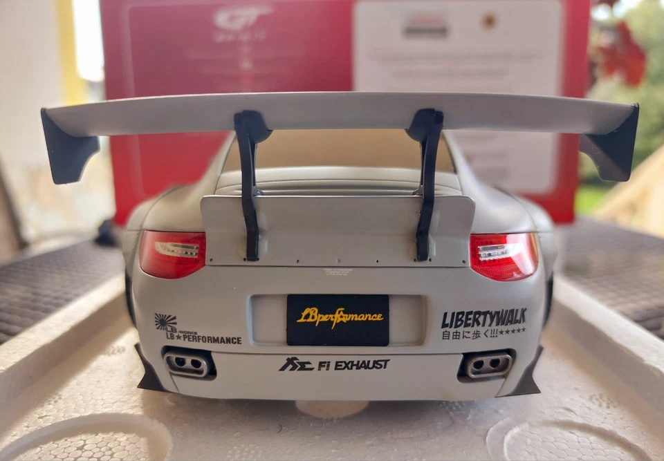 Porsche 911 997 LBWK 1:18 Limited asia Gt spirit - Immagine 4 di 4