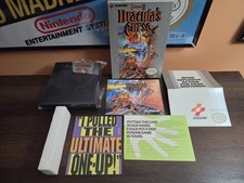 Nes Dracula's Curse Complete In Box