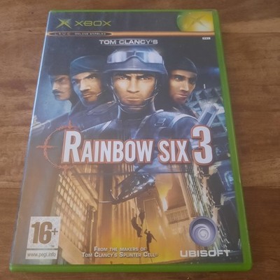 Rainbow Six 6 auf Original Xbox einige Wasserschäden an Boxart