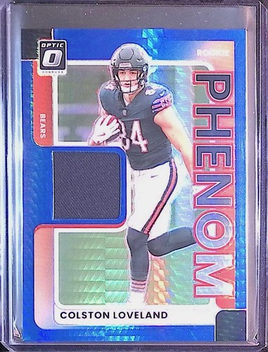 2025 Donruss Optic Colston Loveland Blue Hyper (RAW)