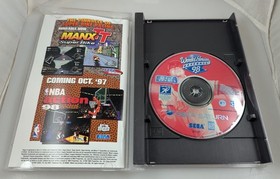 Sega Saturn Lot 5 Games Jurassic Park Lost World NBA Action NHL WSB 98 Complete