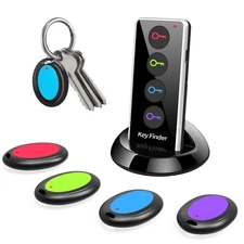 Midlocater Key Finder, 85dB+, 131ft Range, Wireless Item Locator Tags