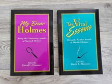 (2)MY DEAR HOLMES & THE VITAL ESSENCE : SHERLOCKANIA  By David L. Hammer nice!