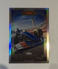 2022 Topps Chrome F1 Case Hit Full Set USA Silverstone Monza Barcelona Zandvoor