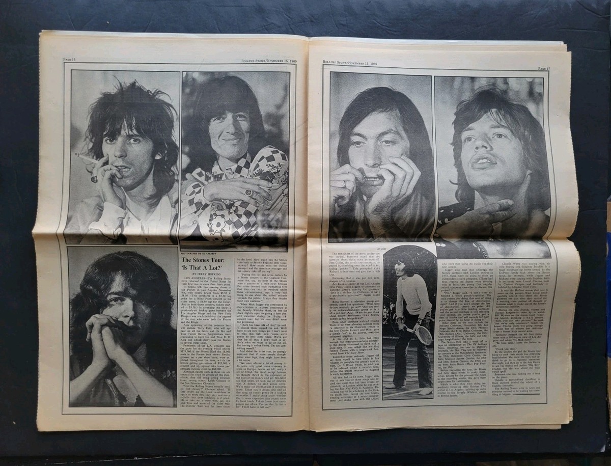 Rolling Stone Magazine Issue 46 November 15 1969 The Beatles