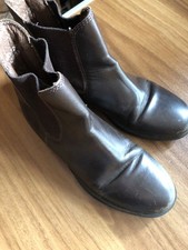 Dever kids brown leather jodhpur boots size 32 or kids uk 13 riding